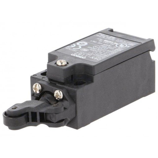 D4N-1162; Limit switch; lever R 20mm, plastic roller Ø12mm; NO + NC; 10A; OMRON