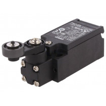 D4N-4120; Limit switch; lever R 26mm, plastic roller Ø17,5mm; NO + NC; OMRON