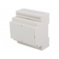 D5MG; Enclosure: for DIN rail mounting; Y: 90.2mm; X: 83.6mm; Z: 57.5mm; GAINTA