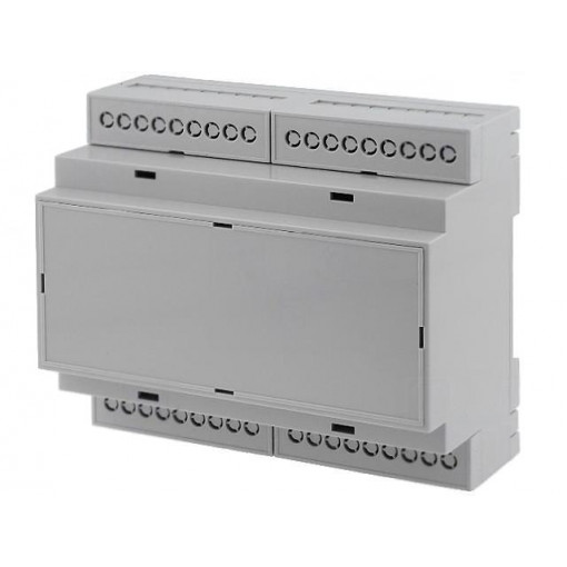 D6MG; Enclosure: for DIN rail mounting; Y: 90.2mm; X: 106.25mm; Z: 57.5mm; GAINTA