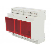 D6MG-IRC; Enclosure: for DIN rail mounting; Y: 90.2mm; X: 106.25mm; Z: 57.5mm; GAINTA