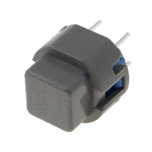 D6C10 F1 LFS; Switch: keypad; Pos: 2; SPST-NO; 0.01A/32VDC; grey; THT; 1.3N; 50mΩ; C&K