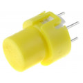 D6R30 F1 LFS; Switch: keypad; Pos: 2; SPST-NO; 0.01A/32VDC; yellow; THT; 1.3N; C&K