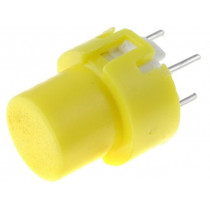 D6R30 F1 LFS; Switch: keypad; Pos: 2; SPST-NO; 0.01A/32VDC; yellow; THT; 1.3N; C&K