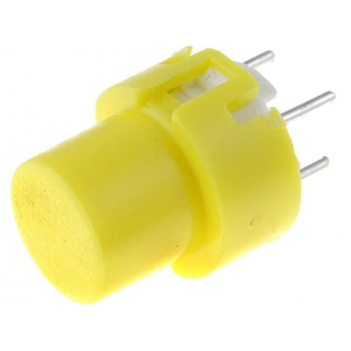 D6R30 F1 LFS; Switch: keypad; Pos: 2; SPST-NO; 0.01A/32VDC; yellow; THT; 1.3N; C&K