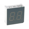 DA03-12GWA; Display: LED; 7-segment; 7.6mm; 0.3 DA03-12GWA; Display: LED; 7-segment; 7.6mm; 0.3