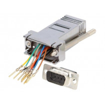 2112-0105-11; Transition: adapter; RJ45 socket,D-Sub 9pin male; ENCITECH 2112-0105-11; Transition: adapter; RJ45 socket,D-Sub 9pin male; ENCITECH