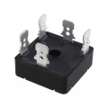 DB15-06; Three-phase bridge rectifier; Urmax: 600V; If: 15A; Ifsm: 350A; THT; DIOTEC SEMICONDUCTOR DB15-06; Three-phase bridge rectifier; Urmax: 600V; If: 15A; Ifsm: 350A; THT; DIOTEC SEMICONDUCTOR