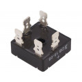 DB15-08; Three-phase bridge rectifier; Urmax: 800V; If: 15A; Ifsm: 350A; THT; DIOTEC SEMICONDUCTOR DB15-08; Three-phase bridge rectifier; Urmax: 800V; If: 15A; Ifsm: 350A; THT; DIOTEC SEMICONDUCTOR