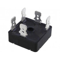 DB15-10; Three-phase bridge rectifier; Urmax: 1000V; If: 15A; Ifsm: 350A; DIOTEC SEMICONDUCTOR DB15-10; Three-phase bridge rectifier; Urmax: 1000V; If: 15A; Ifsm: 350A; DIOTEC SEMICONDUCTOR