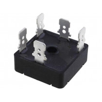 DB35-10; Three-phase bridge rectifier; Urmax: 1000V; If: 35A; Ifsm: 450A; DIOTEC SEMICONDUCTOR DB35-10; Three-phase bridge rectifier; Urmax: 1000V; If: 35A; Ifsm: 450A; DIOTEC SEMICONDUCTOR