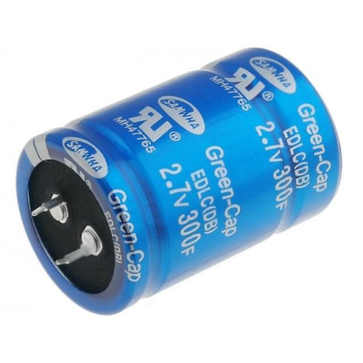 DB5U307W35050HA; Capacitor: electrolytic; backup capacitor,supercapacitor; 300F; SAMWHA