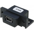 DB9-USB-M; Module: USB; RS232,USB; USB B mini; -40÷85°C; FTDI