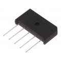 DBI 6-08 P; Three-phase bridge rectifier; Urmax: 800V; If: 9A; Ifsm: 150A; THT; SEMIKRON DBI 6-08 P; Three-phase bridge rectifier; Urmax: 800V; If: 9A; Ifsm: 150A; THT; SEMIKRON