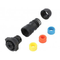 DC-05BFFB-QL8APP; Connector: circular; female; plug; screw terminal; PIN: 5; IP68; AMPHENOL DC-05BFFB-QL8APP; Connector: circular; female; plug; screw terminal; PIN: 5; IP68; AMPHENOL