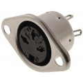; Socket; DIN; female; PIN: 3; Layout: 180°; straight; soldering; 