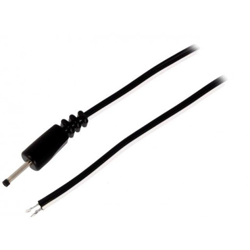 DC.CAB.0200.0150; Cable; wires,DC 0,7/2,35 plug; straight; 0.5mm2; black; 1.5m; BQ CABLE DC.CAB.0200.0150; Cable; wires,DC 0,7/2,35 plug; straight; 0.5mm2; black; 1.5m; BQ CABLE