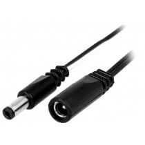 DC.EXT.0200.0180; Cable; DC 5,5/2,1 plug,DC 5,5/2,1 socket; straight; 0.5mm2; 1.8m; BQ CABLE