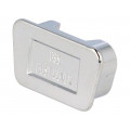 2105-0105-11; Metalized protection; PIN: 9; D-Sub 9pin,D-Sub HD 15pin; female; ENCITECH