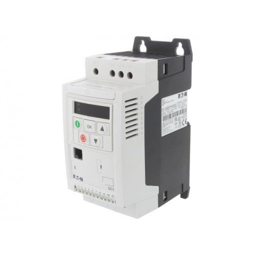 DC1-342D2FN-A20CE1; Inverter; Max motor power: 0.75kW; Out.voltage: 3x400VAC; IN: 4; EATON ELECTRIC