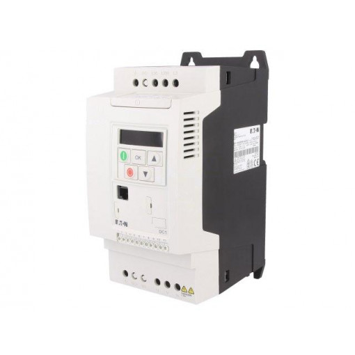 DC1-349D5FB-A20CE1; Inverter; Max motor power: 4kW; Out.voltage: 3x400VAC; IN: 4; 9.5A; EATON ELECTRIC