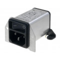 DC22.2121.111; Connector: AC supply; socket; male; 2A; 250VAC; IEC 60320; -25÷85°C; SCHURTER