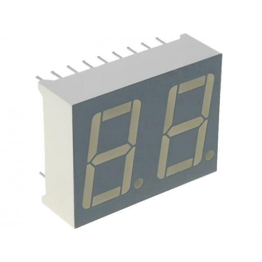 DC56-11GWA; Display: LED; 7-segment; 14mm; 0.56 DC56-11GWA; Display: LED; 7-segment; 14mm; 0.56