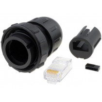 DCC-RJ6T-310; Plug; RJ45; DC; PIN: 8; Cat: 6; Layout: 8p8c; Locking: threaded joint; SWITCHCRAFT DCC-RJ6T-310; Plug; RJ45; DC; PIN: 8; Cat: 6; Layout: 8p8c; Locking: threaded joint; SWITCHCRAFT