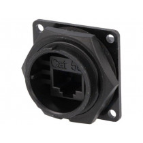 DCP-RJ5B-F; Coupler; RJ45; DC; PIN: 8; Cat: 5e; Layout: 8p8c; Locking: bayonet; SWITCHCRAFT DCP-RJ5B-F; Coupler; RJ45; DC; PIN: 8; Cat: 5e; Layout: 8p8c; Locking: bayonet; SWITCHCRAFT