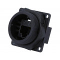 DCP-RJ6T-F; Coupler; RJ45; DC; PIN: 8; Cat: 6; Layout: 8p8c; both sides socket; SWITCHCRAFT