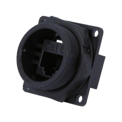 DCP-RJ6T-F; Coupler; RJ45; DC; PIN: 8; Cat: 6; Layout: 8p8c; both sides socket; SWITCHCRAFT DCP-RJ6T-F; Coupler; RJ45; DC; PIN: 8; Cat: 6; Layout: 8p8c; both sides socket; SWITCHCRAFT