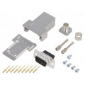DCRP09-DBCP-CF65-CS80-K; D-Sub; PIN: 9; plug; male; crimped; for cable; black; ENCITECH DCRP09-DBCP-CF65-CS80-K; D-Sub; PIN: 9; plug; male; crimped; for cable; black; ENCITECH