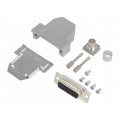DCRP15-DBS-CF65-CS80-K; D-Sub; PIN: 15; plug; female; soldering; for cable; black; ENCITECH DCRP15-DBS-CF65-CS80-K; D-Sub; PIN: 15; plug; female; soldering; for cable; black; ENCITECH