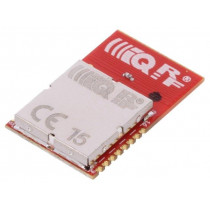 TR-76DA; Module: RF; GFSK; 868MHz; ADC,GPIO,PWM,SPI; -104dBm; Mounting: SMD; IQRF TECH TR-76DA; Module: RF; GFSK; 868MHz; ADC,GPIO,PWM,SPI; -104dBm; Mounting: SMD; IQRF TECH