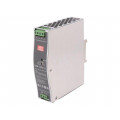 DDR-120C-12; Power supply: DC/DC; 120W; 12VDC; 15A; 33.6÷67.2VDC; Mounting: DIN; MEAN WELL
