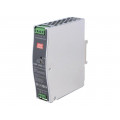 DDR-120D-12; Power supply: DC/DC; 120W; 12VDC; 10A; 67.2÷154VDC; Mounting: DIN; MEAN WELL
