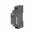 DDR-15G-3.3; Power supply: DC/DC; 11.6W; 3.3VDC; 3.5A; 9÷36VDC; Mounting: DIN; MEAN WELL