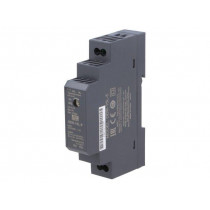 DDR-15L-5; Power supply: DC/DC; 15W; 5VDC; 3A; 18÷75VDC; Mounting: DIN; 68g; MEAN WELL