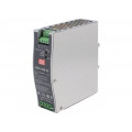 DDR-240B-48; Power supply: DC/DC; 240W; 48VDC; 5A; 16.8÷33.6VDC; Mounting: DIN; MEAN WELL