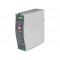 DDR-240D-24; Power supply: DC/DC; 240W; 24VDC; 10A; 67.2÷154VDC; Mounting: DIN; MEAN WELL