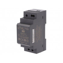 DDR-30L-5; Power supply: DC/DC; 30W; 5VDC; 6A; 18÷75VDC; Mounting: DIN; 120g; MEAN WELL