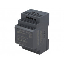 DDR-60L-12; Power supply: DC/DC; 60W; 12VDC; 5A; 18÷75VDC; Mounting: DIN; 216g; MEAN WELL
