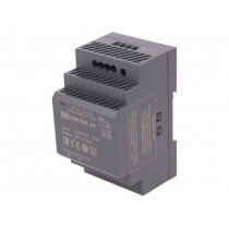 DDR-60L-24; Power supply: DC/DC; 60W; 24VDC; 2.5A; 18÷75VDC; Mounting: DIN; 216g; MEAN WELL