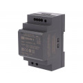 DDR-60L-5; Power supply: DC/DC; 60W; 5VDC; 12A; 18÷75VDC; Mounting: DIN; 216g; MEAN WELL