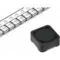 DE1205-220; Inductor: wire; SMD; 220uH; 800mA; 400mΩ; 12x12x6mm; ±20%; -40÷85°C; FERROCORE DE1205-220; Inductor: wire; SMD; 220uH; 800mA; 400mΩ; 12x12x6mm; ±20%; -40÷85°C; FERROCORE