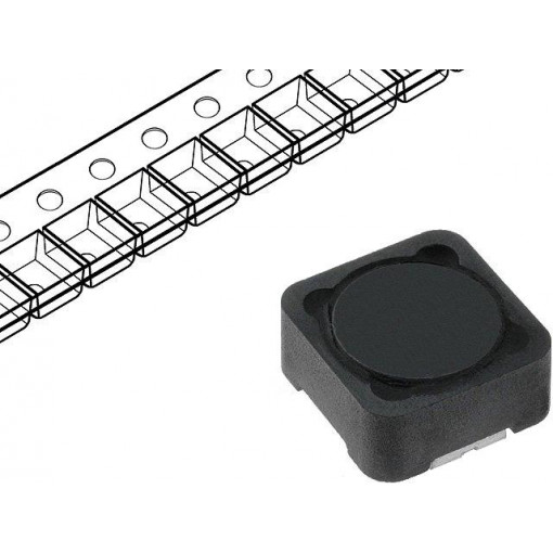 DE1205-39; Inductor: wire; SMD; 39uH; 2A; 68mΩ; 12x12x6mm; ±20%; -40÷85°C; FERROCORE