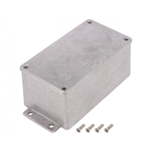 455-0040; Enclosure: multipurpose; X: 64mm; Y: 115mm; Z: 55mm; aluminium; IP54; DELTRON ENCLOSURES