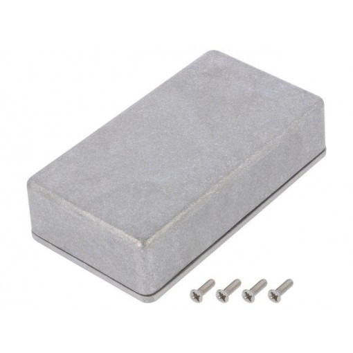 459-0020; Enclosure: multipurpose; X: 64mm; Y: 115mm; Z: 30mm; aluminium; IP54; DELTRON ENCLOSURES