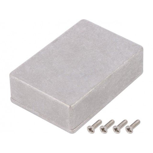 459-0140; Enclosure: multipurpose; X: 55mm; Y: 80mm; Z: 25mm; aluminium; IP54; DELTRON ENCLOSURES