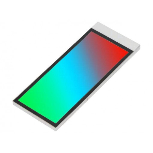 DE LP-501-RGB; Backlight; LED; Dim: 55.75x22.86x2.5mm; RGB; 46.8x19mm; 200cd/m2; DISPLAY ELEKTRONIK